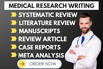 do medical case reports,manuscripts,literature, systematic review, meta analysis