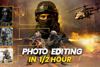do graphic design and photo editing or photoshop work in quick