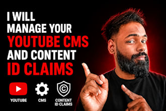 manage youtube cms and content id claims
