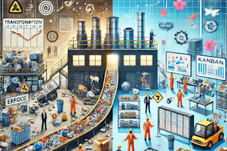 analyze your internal and external process to reduce wastes