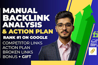 do backlink competitors analysis and link building action plan