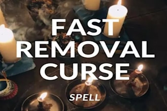 cast a powerful curse removal spell remove hex black magic third eye spell