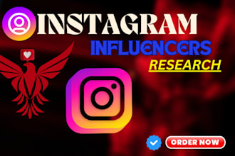 do research top instagram influencers to grow your audience