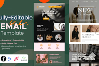 design email template on flodesk, brevo, convertkit, mailerlite newsletter