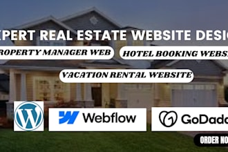 create property management website vacation rental website hotel booking website