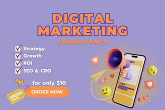 provide comprehensive digital marketing consultancy to grow your business