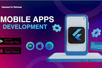 design a high quality flutter frontend for ios and android