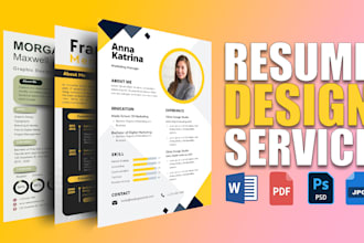 create professional resume design and writing services