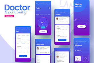 develop doctor appointment booking app for hospital and dentist clinic