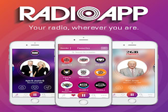 build a multi channel radio streaming app