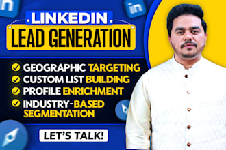 do linkedin lead generation using sales navigator and prospect list building
