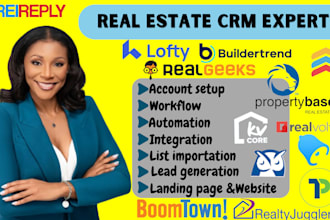 setup lofty boomtown kvcore propertybase followup boss,chime,real geeks reireply