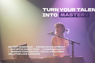 be your professional music advisor and help develop your sound