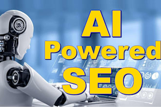 provide ai powered monthly SEO services