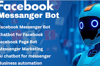 facebook messenger bot,ai chatbot messenger ,auto reply bot,