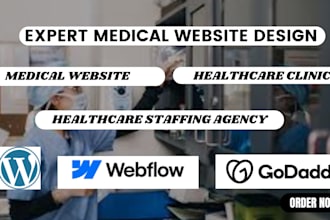 create medical website healthcare staffing agency website healthcare clinic