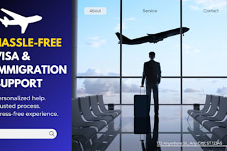 design visas consultancy website , immigration visas website