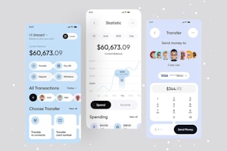 develop fintech app, wallet app, loan app, banking app for android and ios
