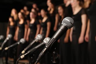 sing male female choir backing vocals your christmas gospel kids pop hiphop song