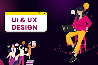 do UI UX website design, mobile game and mobile app UI UX design