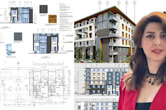 offer professional residential plans and elevations in revit or autocad