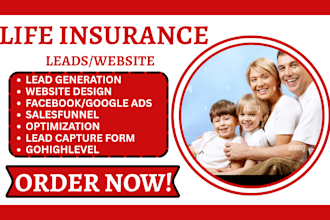 generate life insurance leads health insurance insurance lead insurance on ghl