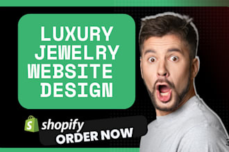 design jewelry wedding fashion shopify store print on demand clothing website