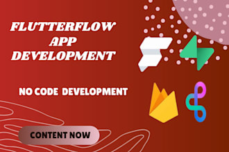 develop flutterflow app buildship rest apis supabase flutter flow app developer