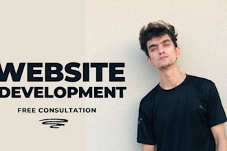 develop and rebuild websites as a front end developer