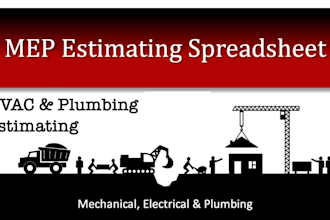 do hvac material mep takeoff mechanical electrical plumbing construction cost