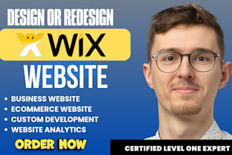 do wix website design, wix website redesign, wix website, website development