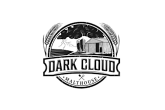 make awesome vintage malt house logo