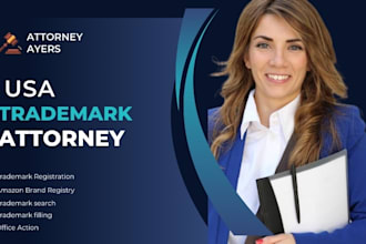 do a trademark registration USA and search for patent and filling