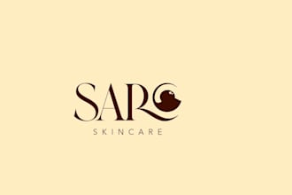 make kids smile colorful skin care logo design