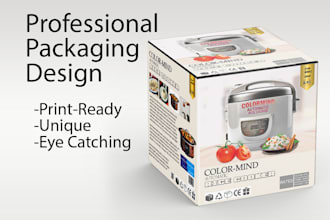 eye catching custom product packaging for your brand