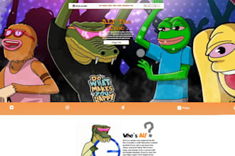 do crypto website, meme coin website, meme website, token website, crypto meme