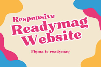 design a responsive readymag website, design tilda and jimdo