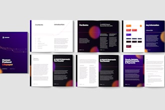 design professional case study or lite paper