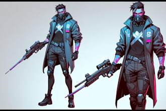 create post apocalyptic, utopian, dystopian, sci fi, and cyberpunk character