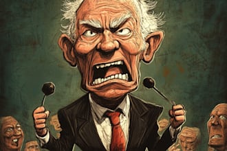 draw illustrate your editorial or political cartoon idea