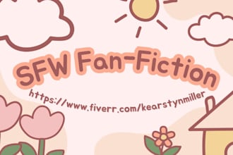 write a sfw fanfiction from any show, movie, book or game