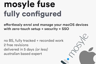 fully set up mosyle mdm to enroll and manage your apple devices