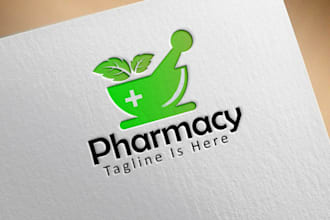 design medical dental clinic pharmacy logo for your company