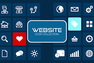 design custom web icons and discord emojis for your website and app