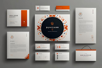 design a brand style guide and logo