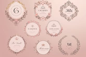 design a professional feminine logo for you
