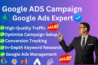 setup and optimize google ads campaign