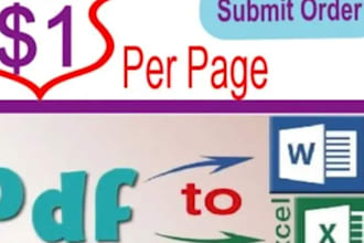 do file data entry convert scan page to editable files