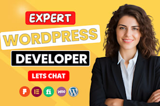 build wordpress website development, design, redesign, revamp, business website