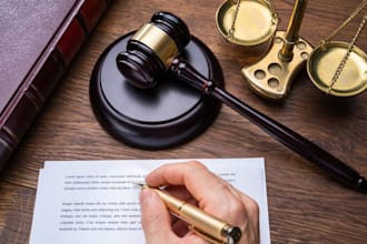 proofread and edit law, essay, do legal research, case briefs, research writing